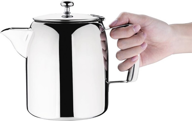  Olympia Cosmos Stainless Steel Teapot 1.4Ltr 
