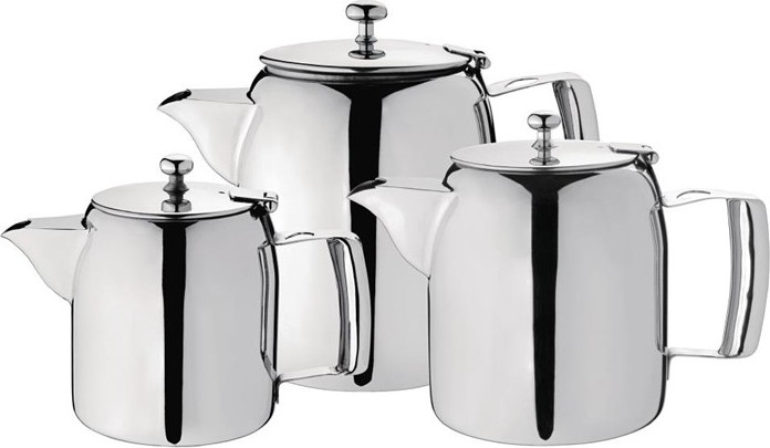  Olympia Cosmos Stainless Steel Teapot 1.4Ltr 