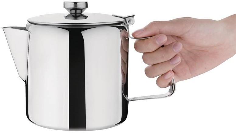  Olympia Concorde Stainless Steel Teapot 1.35Ltr 