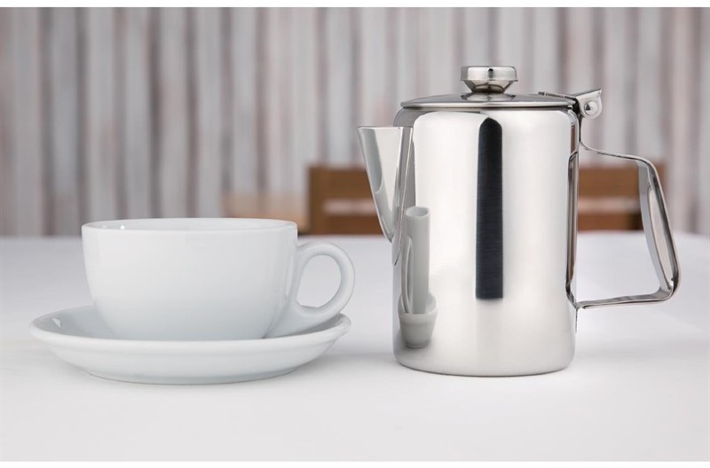  Olympia Concorde Stainless Steel Coffee Pot 570ml 