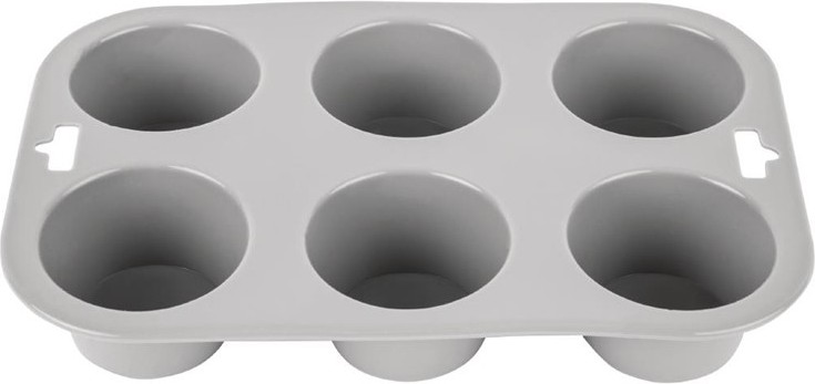  Vogue Flexible Silicone Muffin Pan 6 Cup 