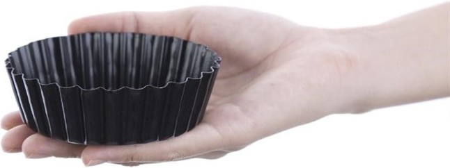  Vogue Non-Stick Quiche Tin With Removable Base 100mm 
