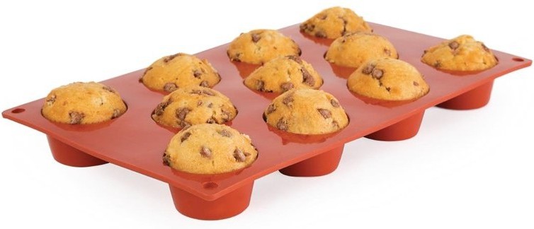  Pavoni Formaflex Silicone Mini Muffin Mould 11 Cup 
