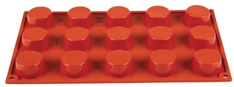  Pavoni Formaflex Silicone Petit Four Mould 15 Cup 