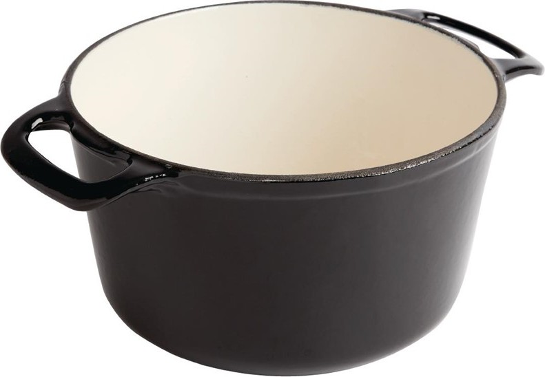  Vogue Cook Like A Pro 3-Piece Cast Iron Casserole Dish Set 