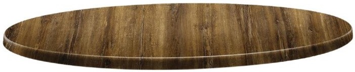  Topalit Classic Line Round Table Top Atacama Cherry 700mm 