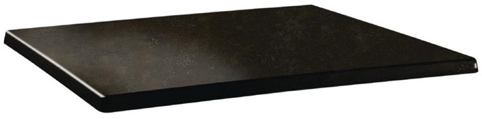  Topalit Classic Line Rectangular Table Top Cyprus Metal 1100 x 700mm 
