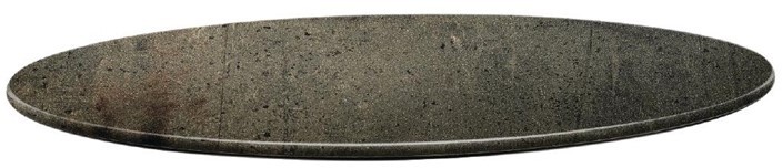  Topalit Smartline Round Table Top Concrete 800mm 