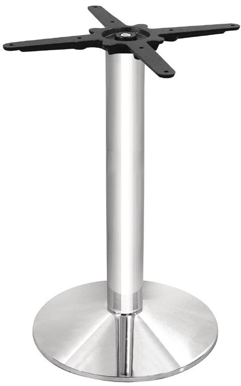  Bolero Chrome Round Tulip Table Base 