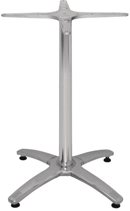  Bolero Aluminium Four Leg Table Base 