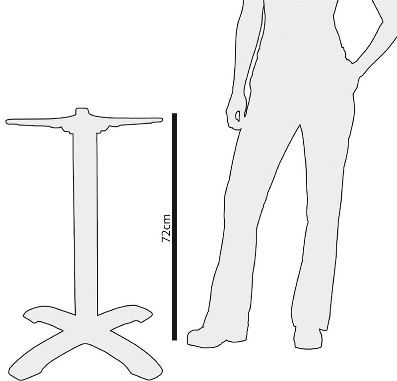  Bolero Cast Iron Table Base 
