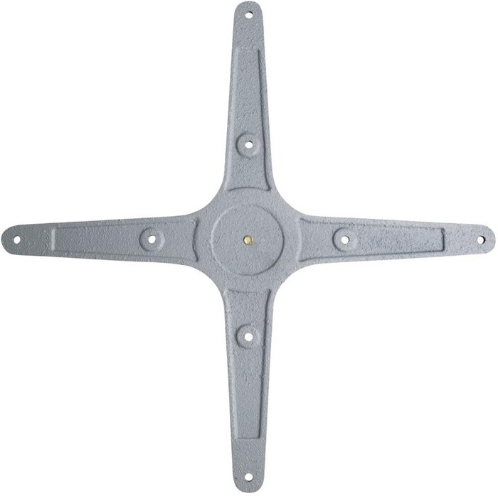  Bolero Square Stainless Steel Table Base 