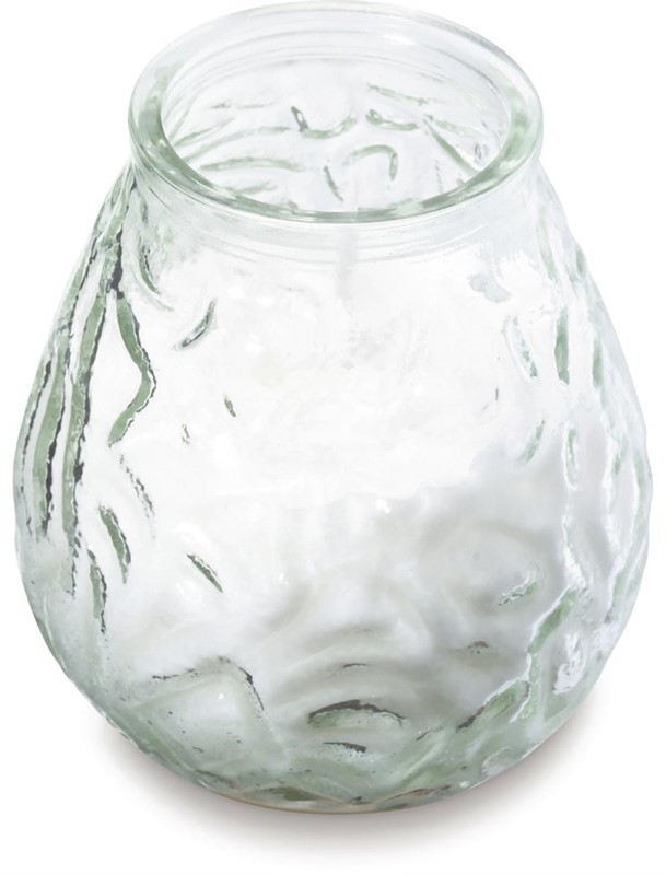  Bolsius Clear Low Boy Bar Lights (Pack of 12) 