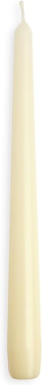  Bolsius Tapered Ivory 10inch Candles (Pack of 100) 