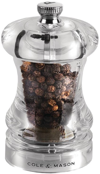  Cole & Mason Capstan Acrylic Pepper Mill 
