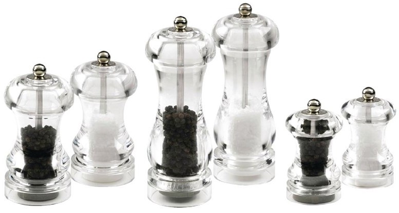  Cole & Mason Capstan Acrylic Salt Mill 
