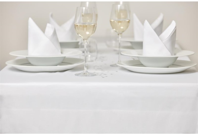  Mitre Luxury Satin Band Tablecloth 1600 x 1600mm 