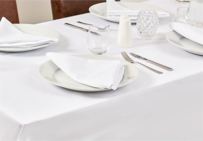  Mitre Essentials Occasions Tablecloth White 900 x 900mm 