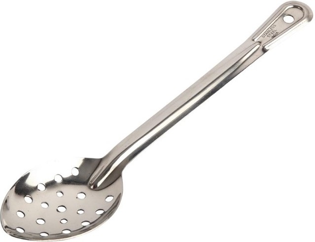  Vogue Stainless Steel Perforated Serving Spoon 
