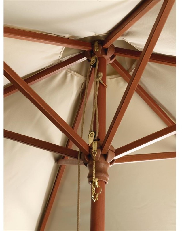  Bolero Round Parasol 3m Diameter Cream 