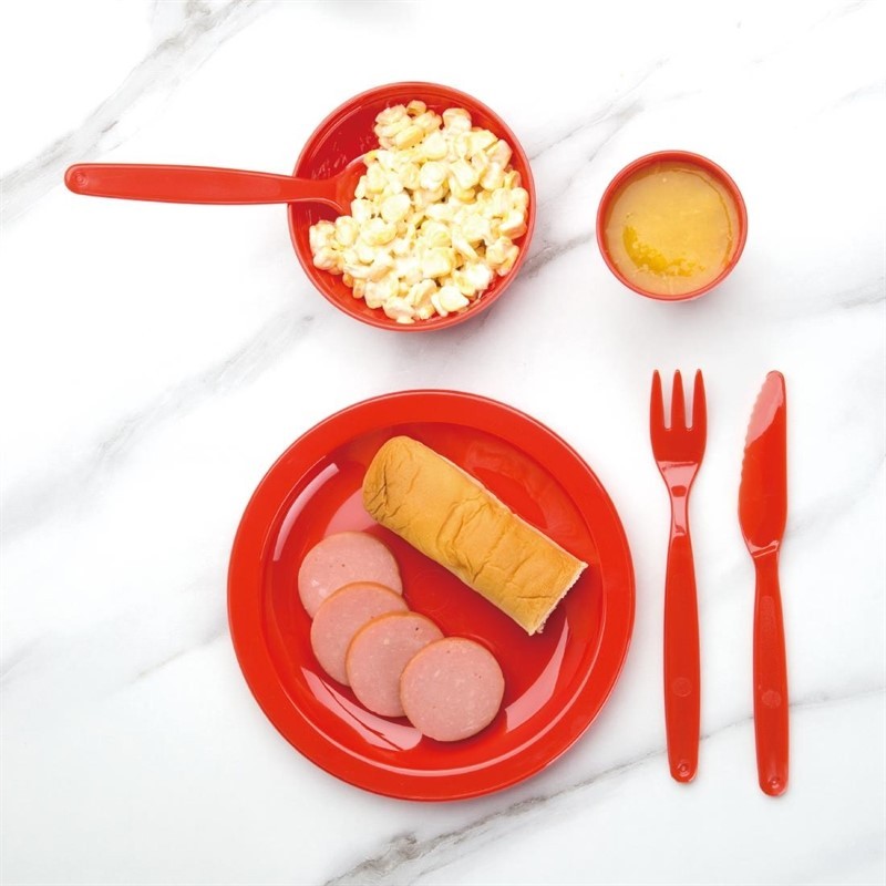  Kristallon Polycarbonate Bowls Red 102mm 