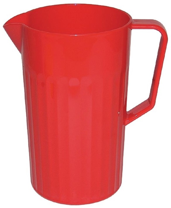  Kristallon Polycarbonate Jug Red 1.4Ltr 
