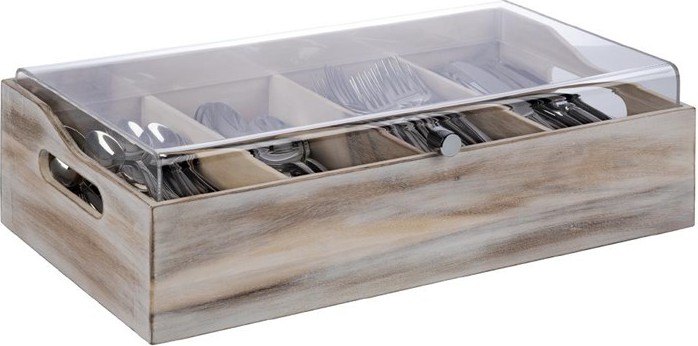  APS Cutlery Tray With Cover 510 x 280mm 