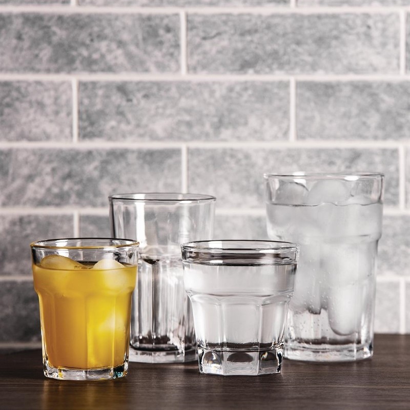  Olympia Toughened Orleans Hi Ball Glasses 425ml (Pack of 12) 