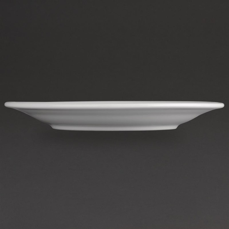  Athena Hotelware Wide Rimmed Plates 165mm (Pack of 12) 