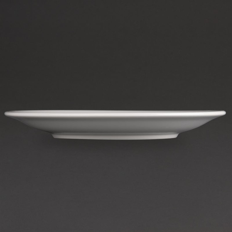  Athena Hotelware Narrow Rimmed Plates 205mm (Pack of 12) 