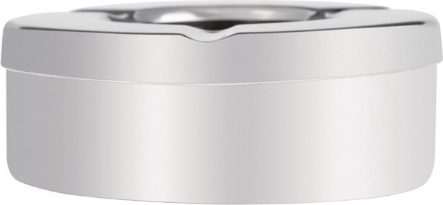  Olympia Stainless Steel Windproof Ashtray 90mm (Pack of 6) 