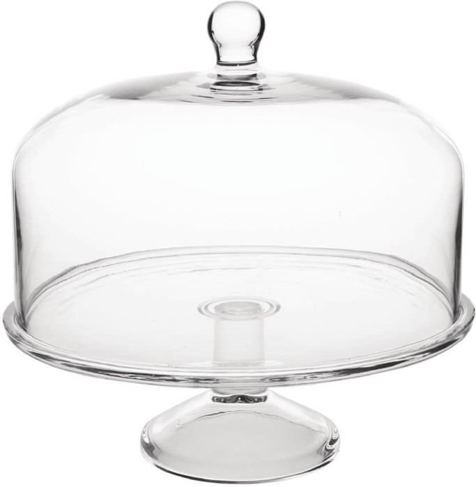  Olympia Glass Cake Stand Dome 