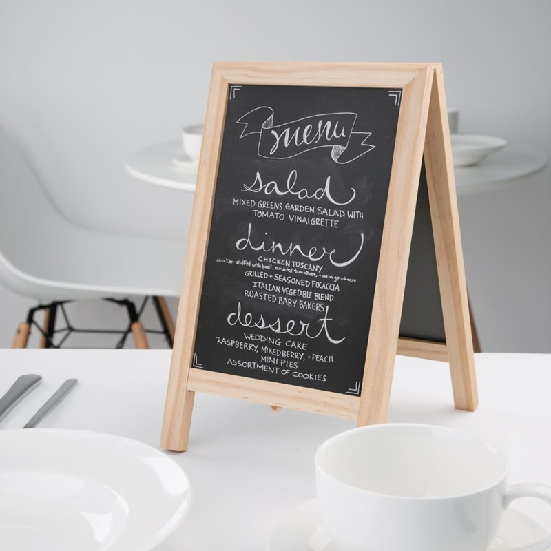  Olympia Mini Folding Menu Board 250(H) x 150(W)mm 