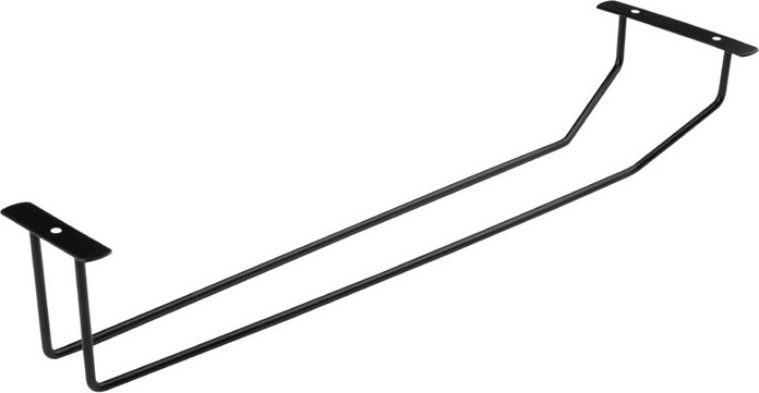  Olympia Wine Glass Rack Black 406mm 