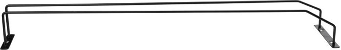  Olympia Wine Glass Rack Black 610mm 