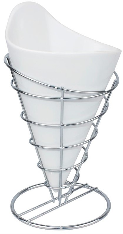  Olympia Wire Chip Cone Silver 