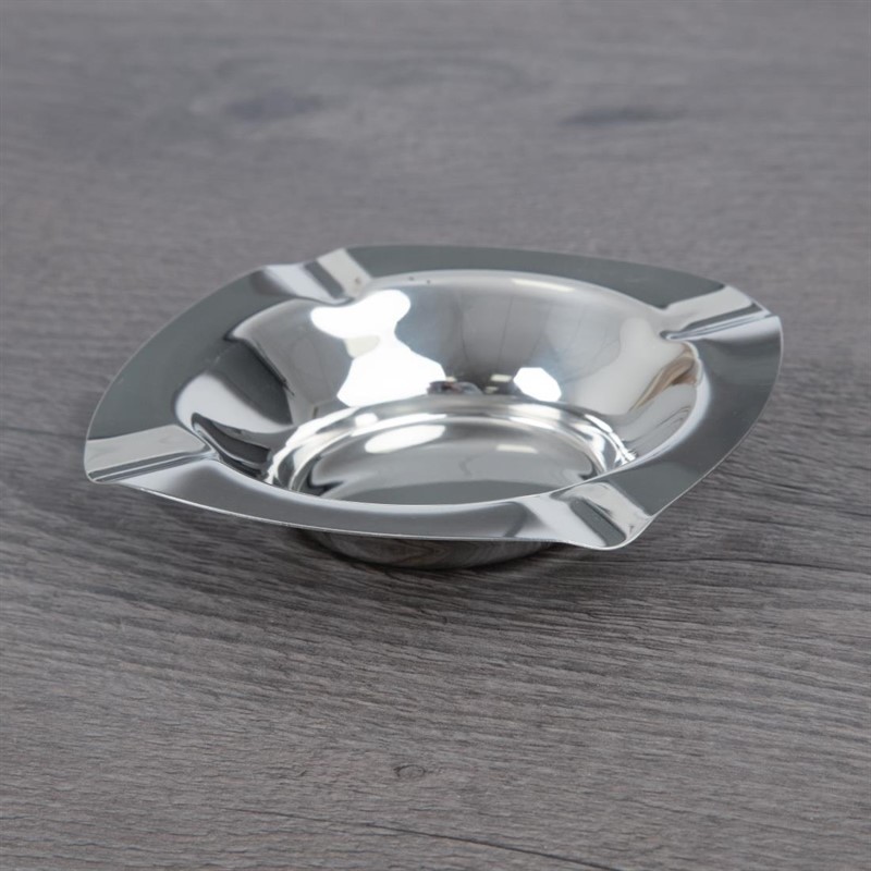  Olympia Stainless Steel Ashtray 