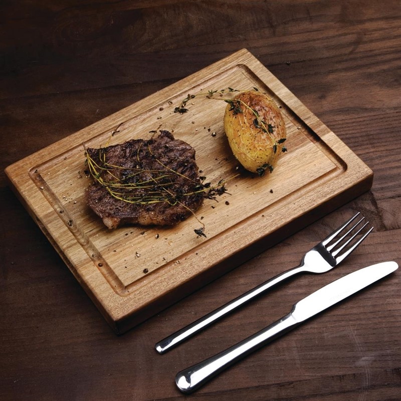  Olympia Small Acacia Steak Board 