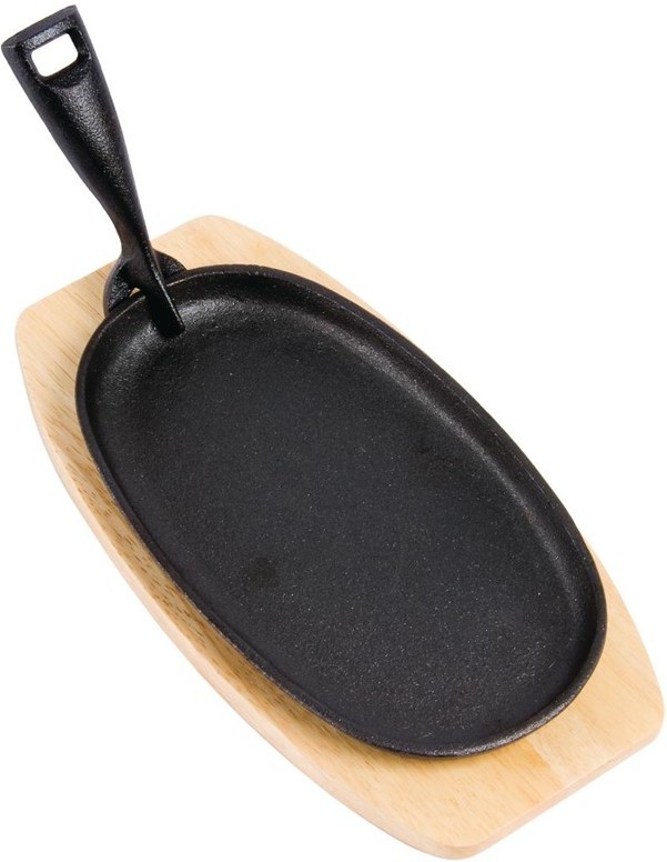  Olympia Cast Iron Sizzler Pan 