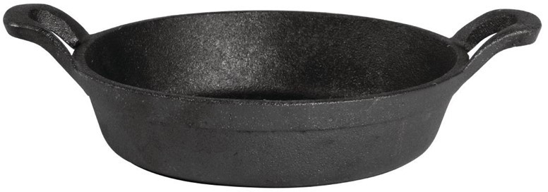 Olympia Round Cast Iron Eared Dish 
