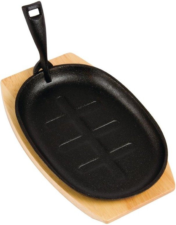  Olympia Cast Iron Sizzle Platter 