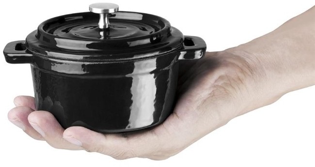  Vogue Cast Iron Round Mini Pot 