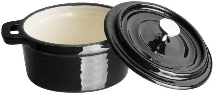  Vogue Cast Iron Round Mini Pot 