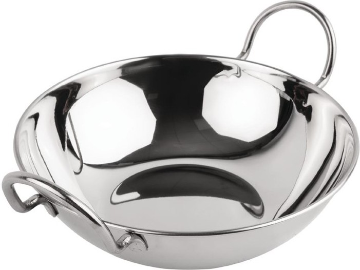  Olympia Flat Bottomed Large Balti Serving Dish 
