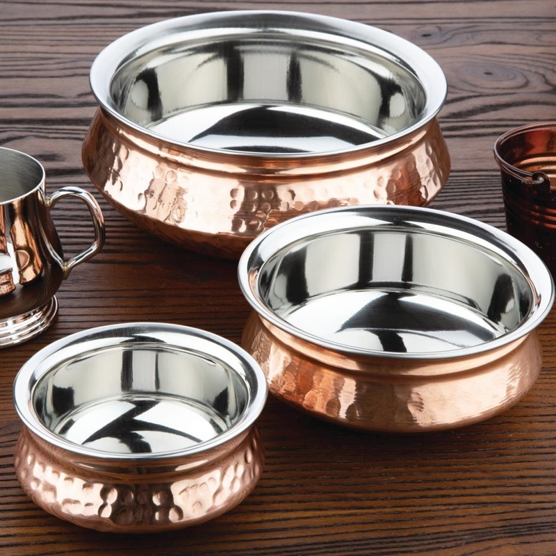  Olympia Medium Handi Serving Dish Copper 150(&Oslash;)mm 