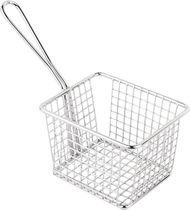  Olympia Chip basket Square with handle Large 