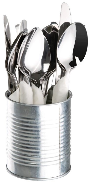 Olympia Galvanised Steel Chip Cup 