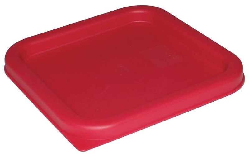  Vogue Square Food Storage Container Lid Red Medium 