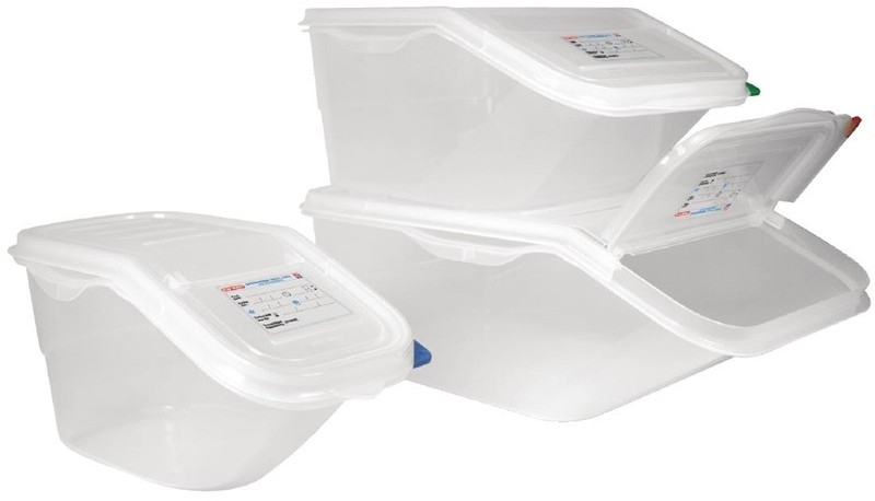  Araven Polypropylene 1/1 Gastronorm Ingredient Bin 22Ltr 