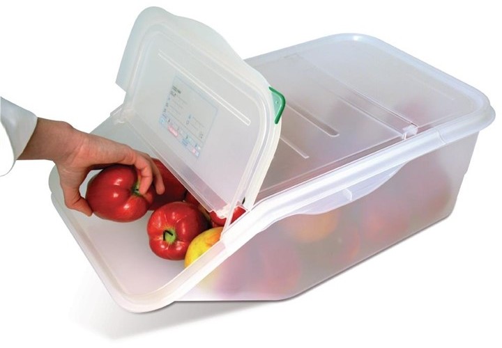  Araven Polypropylene 1/1 Gastronorm Ingredient Bin 22Ltr 